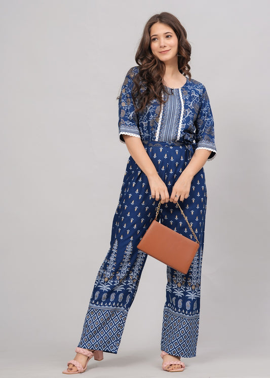 Rayon Printed Jumpsuits for Women